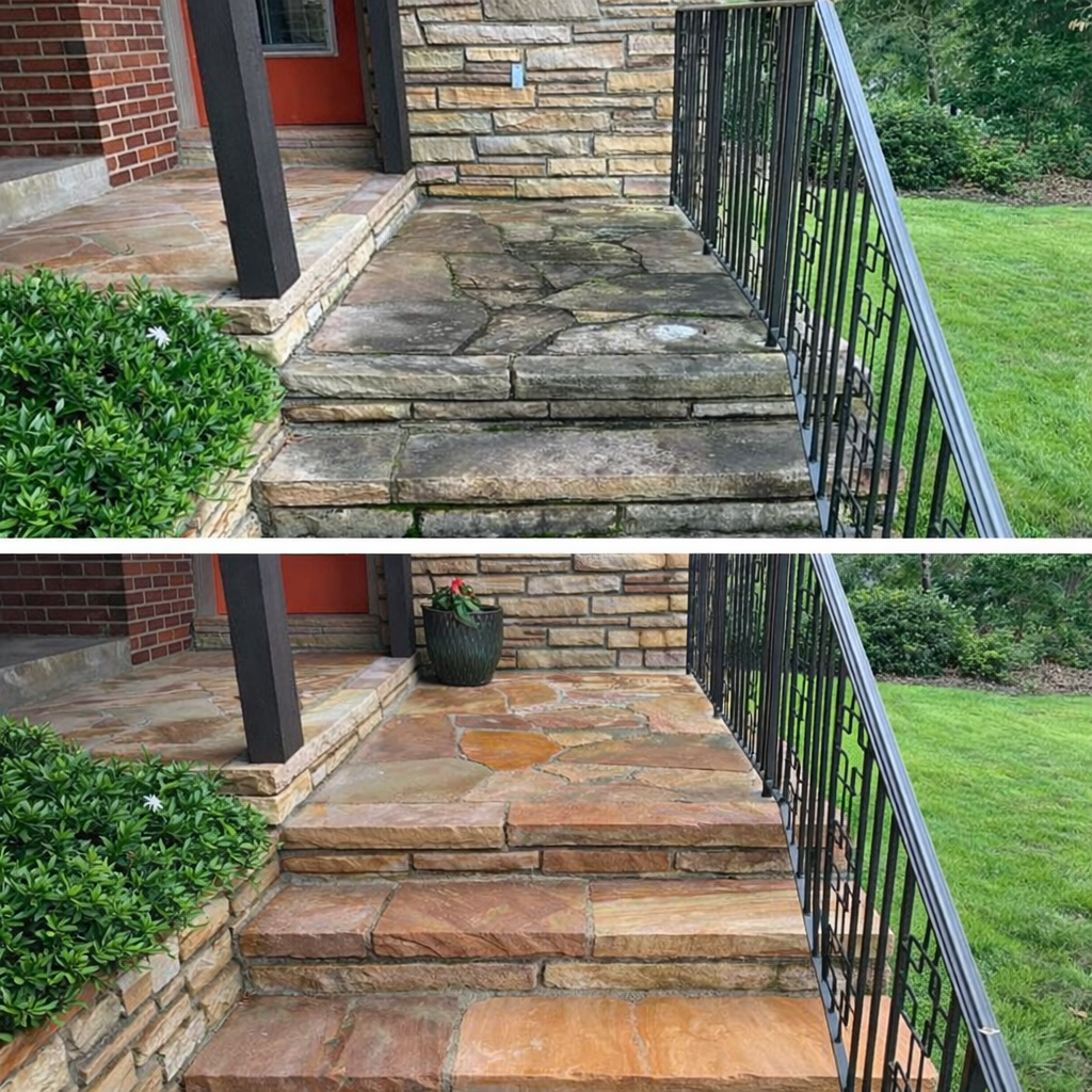 Before and after – project 10